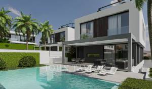 Nueva construcción Villa Agios Tychonas